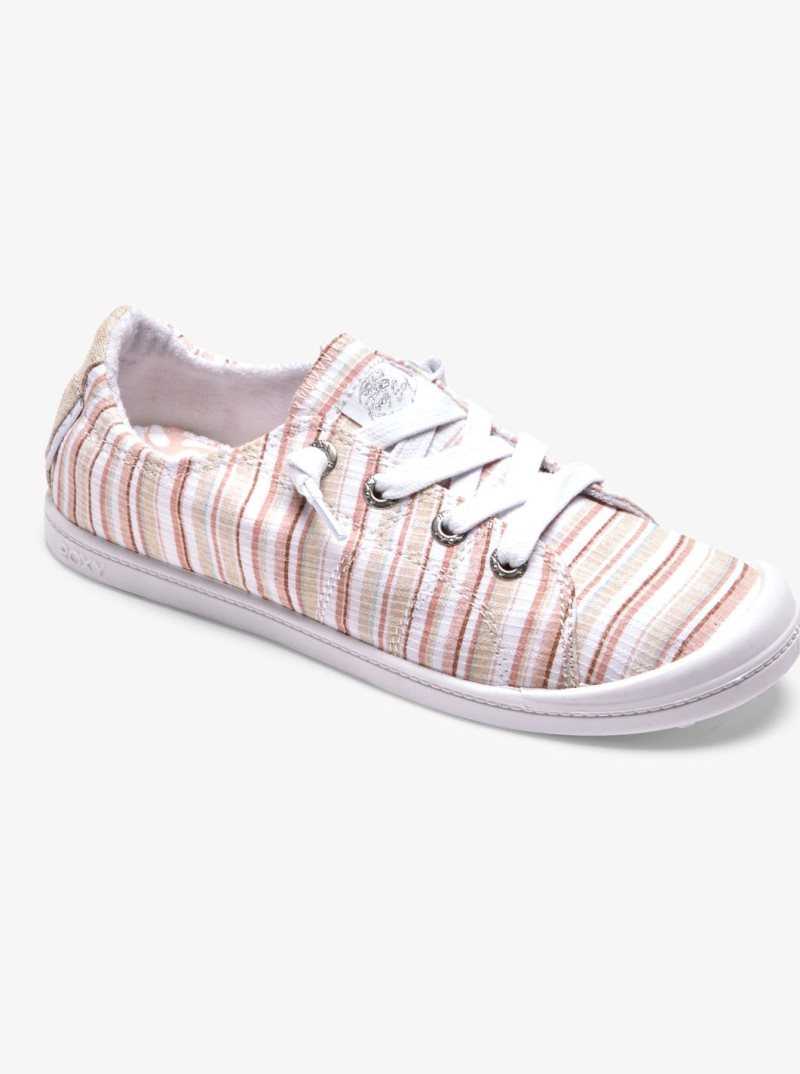 Baskets Roxy Bayshore Femme Marron | 218957YZA