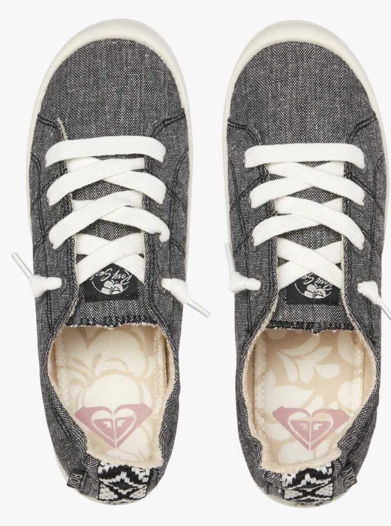 Baskets Roxy Bayshore Femme Noir | 942583AEI