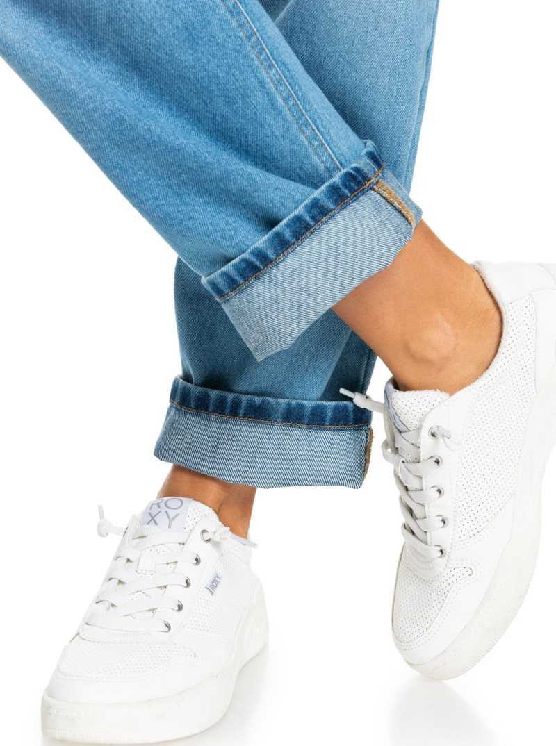 Baskets Roxy Harper Femme Blanche Blanche | 906513MOE