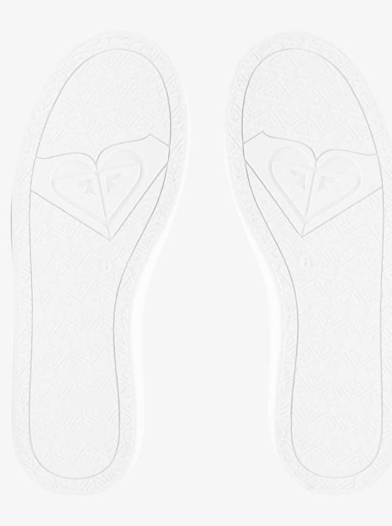 Baskets Roxy Minnow Mid Femme Blanche | 416382HMN
