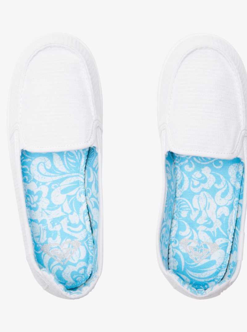 Baskets Roxy Minnow Plus Femme Blanche | 192480HKJ