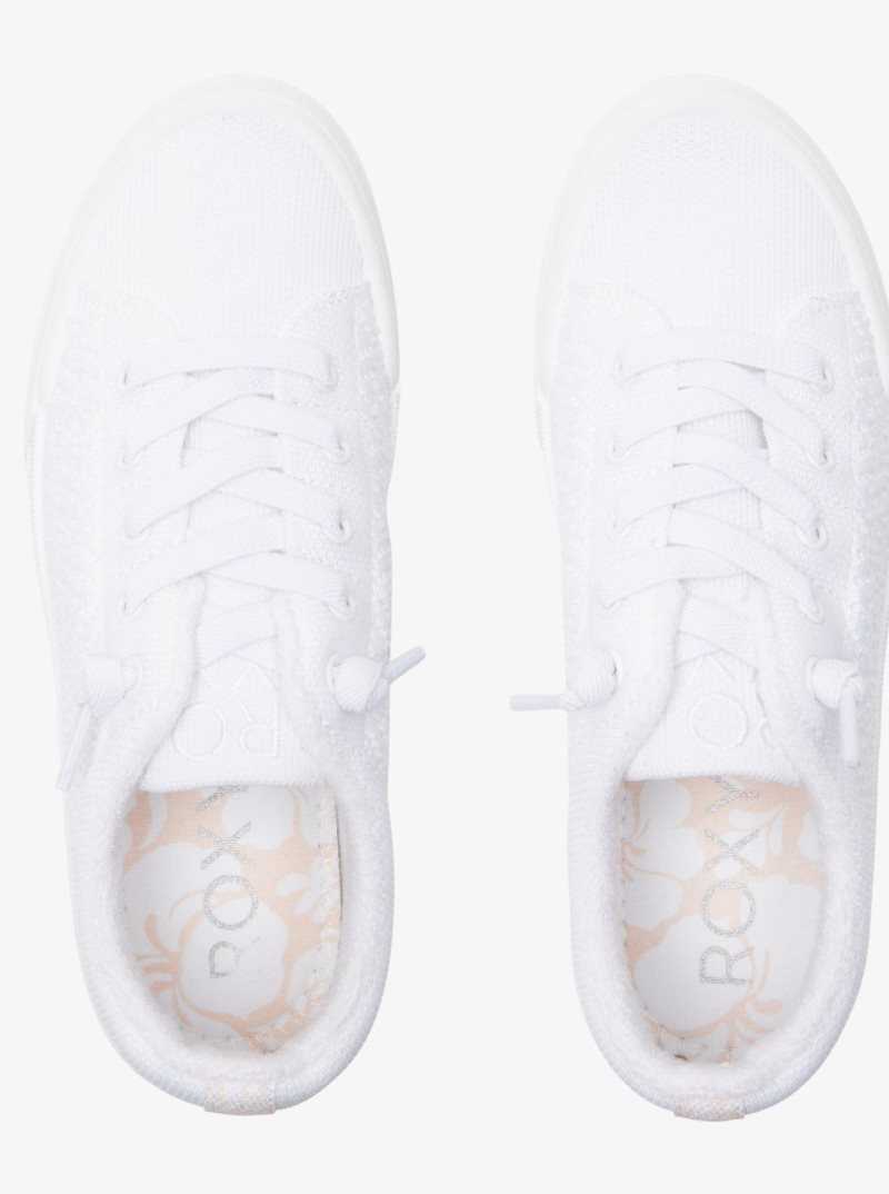 Baskets Roxy Rae Femme Blanche | 916258QWY