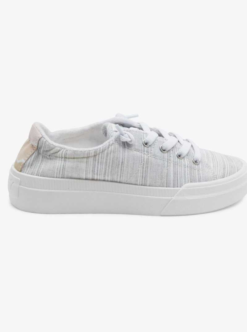 Baskets Roxy Rae Femme Grise | 598036RMN