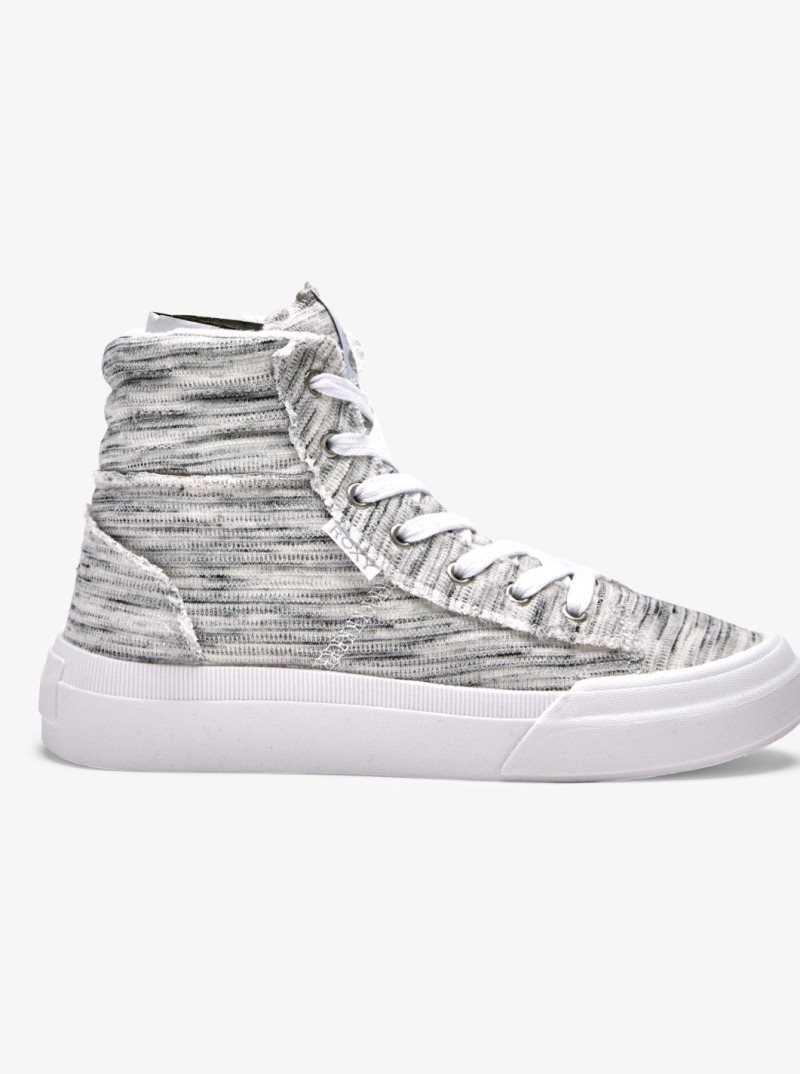 Baskets Roxy Rae Femme Grise | 649382KFI