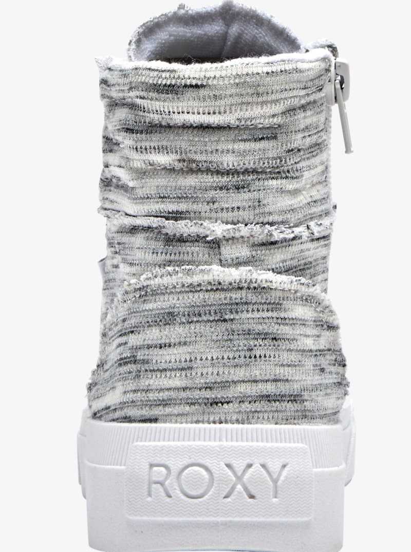 Baskets Roxy Rae Femme Grise | 649382KFI