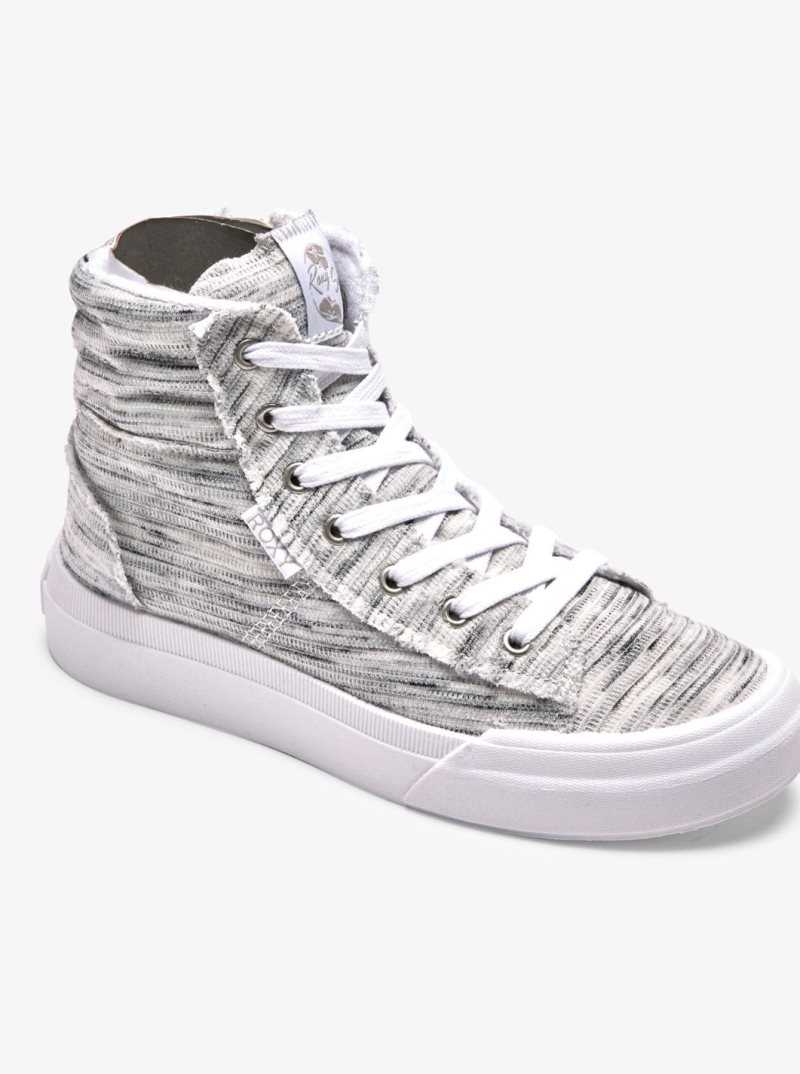 Baskets Roxy Rae Femme Grise | 649382KFI