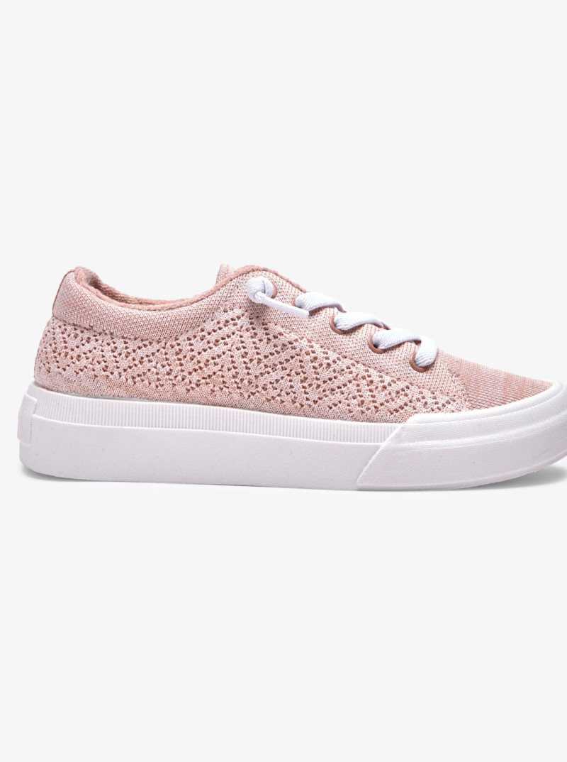 Baskets Roxy Rae Femme Rose | 602719WFQ