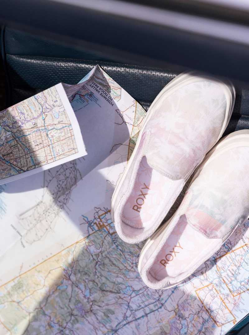 Baskets Roxy Rae Slip On Femme | 301579PWU