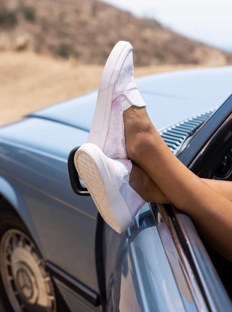 Baskets Roxy Rae Slip On Femme | 301579PWU