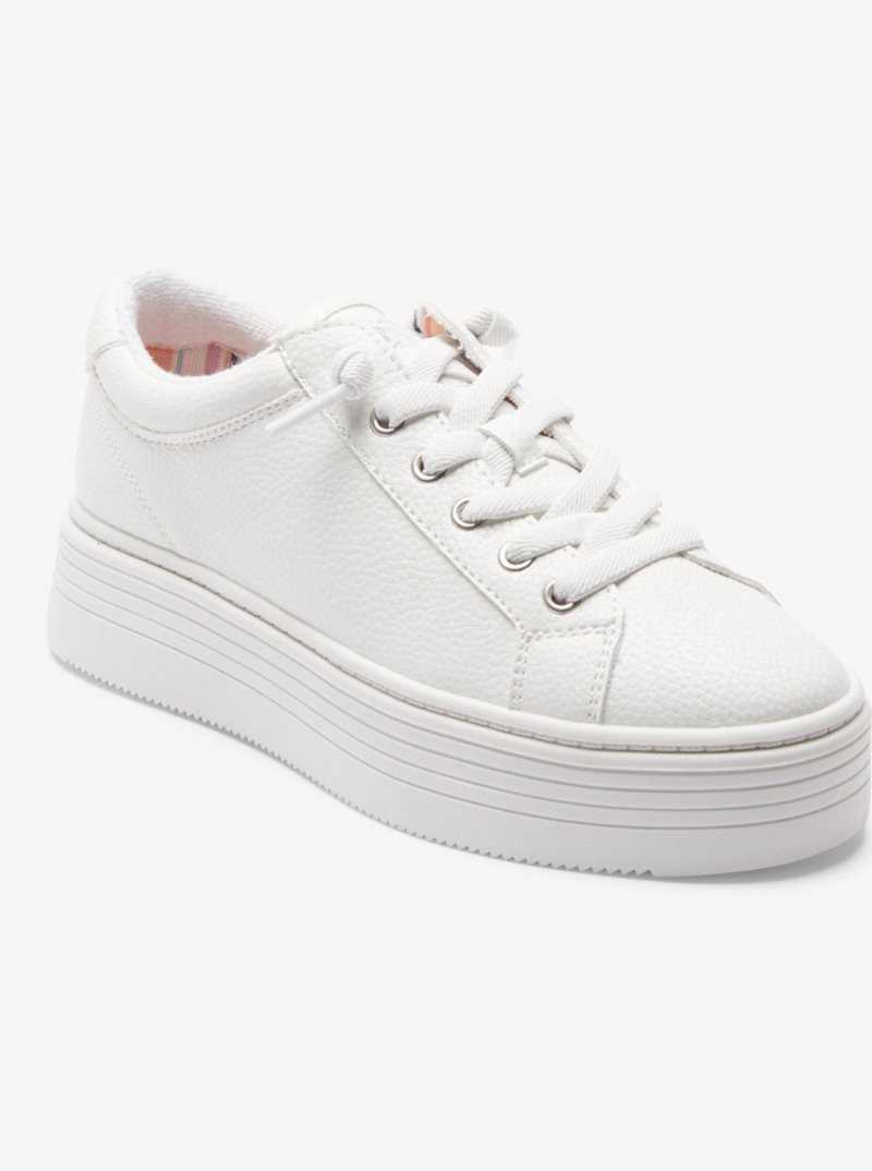 Baskets Roxy Sheilahh 2.0 Femme Blanche | 058374WKB