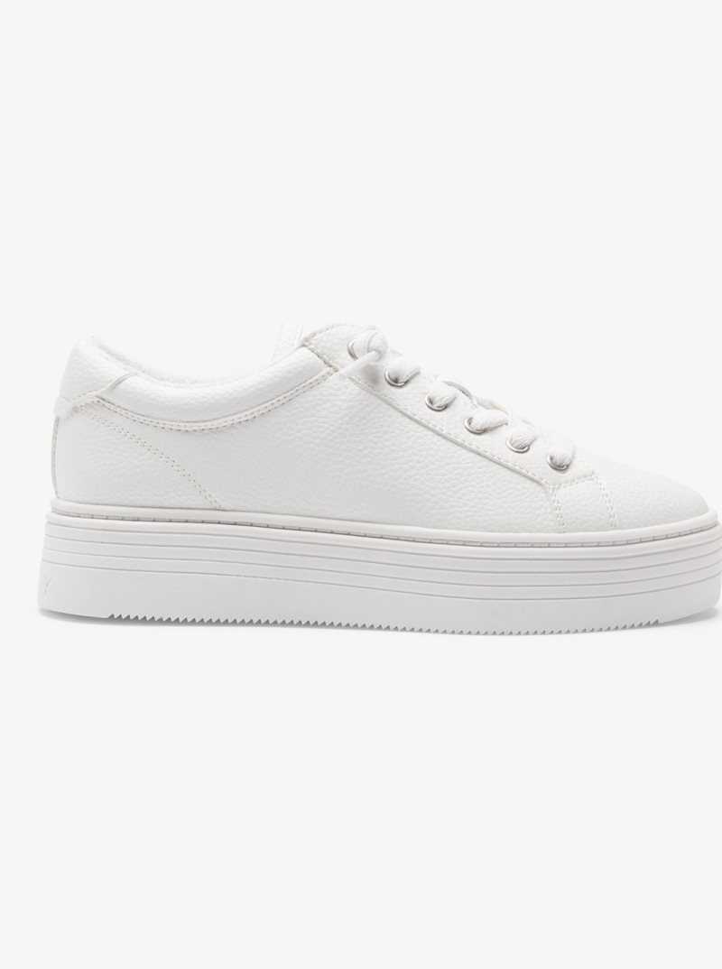 Baskets Roxy Sheilahh 2.0 Femme Blanche | 058374WKB