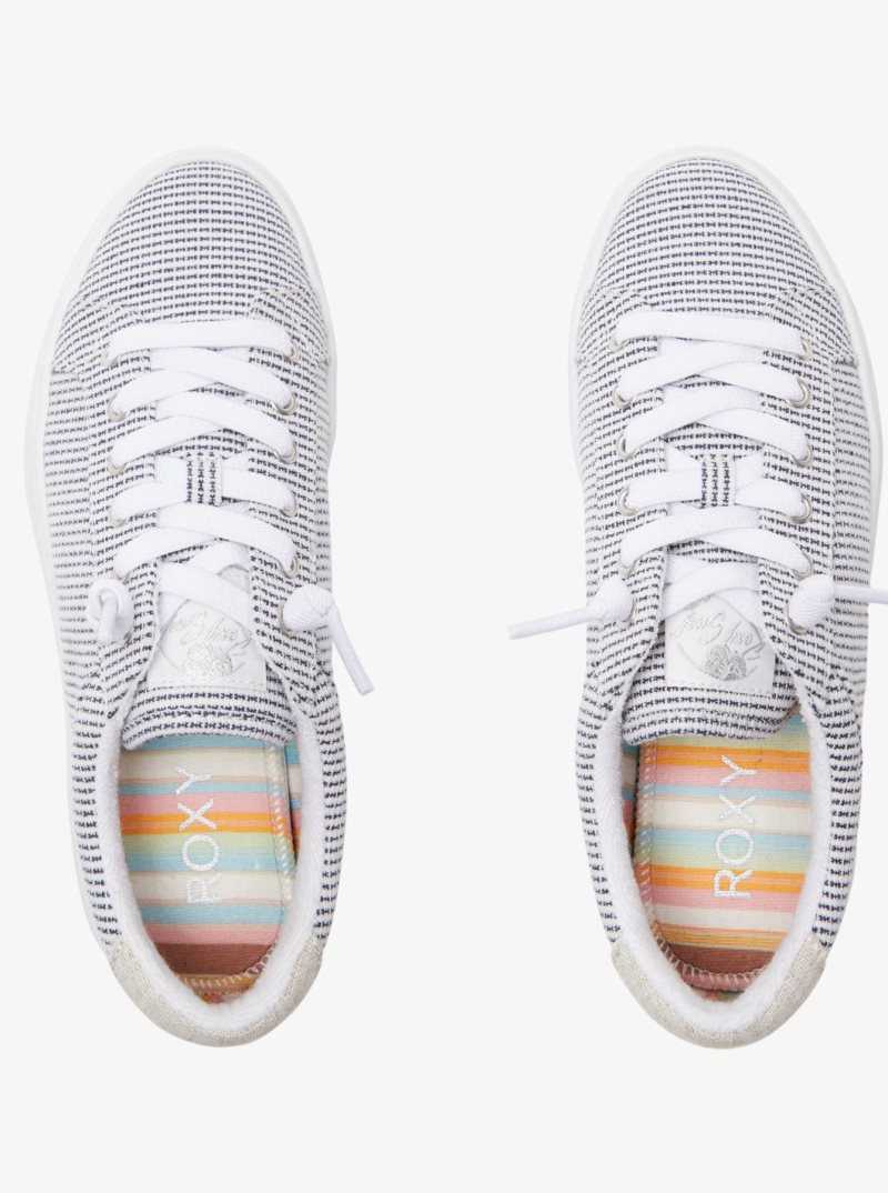 Baskets Roxy Sheilahh 2.0 Femme Bleu Marine Blanche | 628517HSO