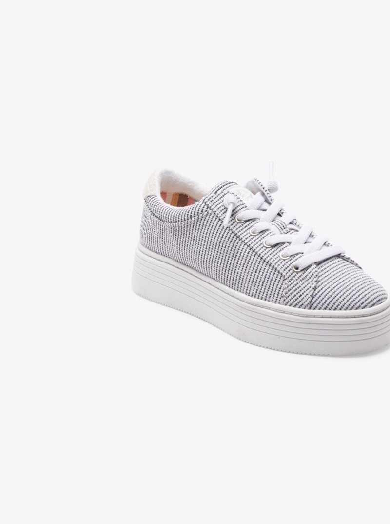 Baskets Roxy Sheilahh 2.0 Femme Bleu Marine Blanche | 628517HSO