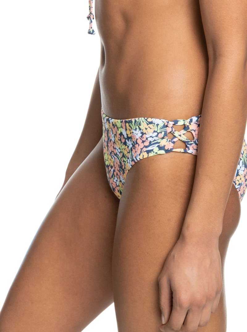 Bikinis Roxy Beach Classics Brides Hipster Femme Indigo | 285761DAS