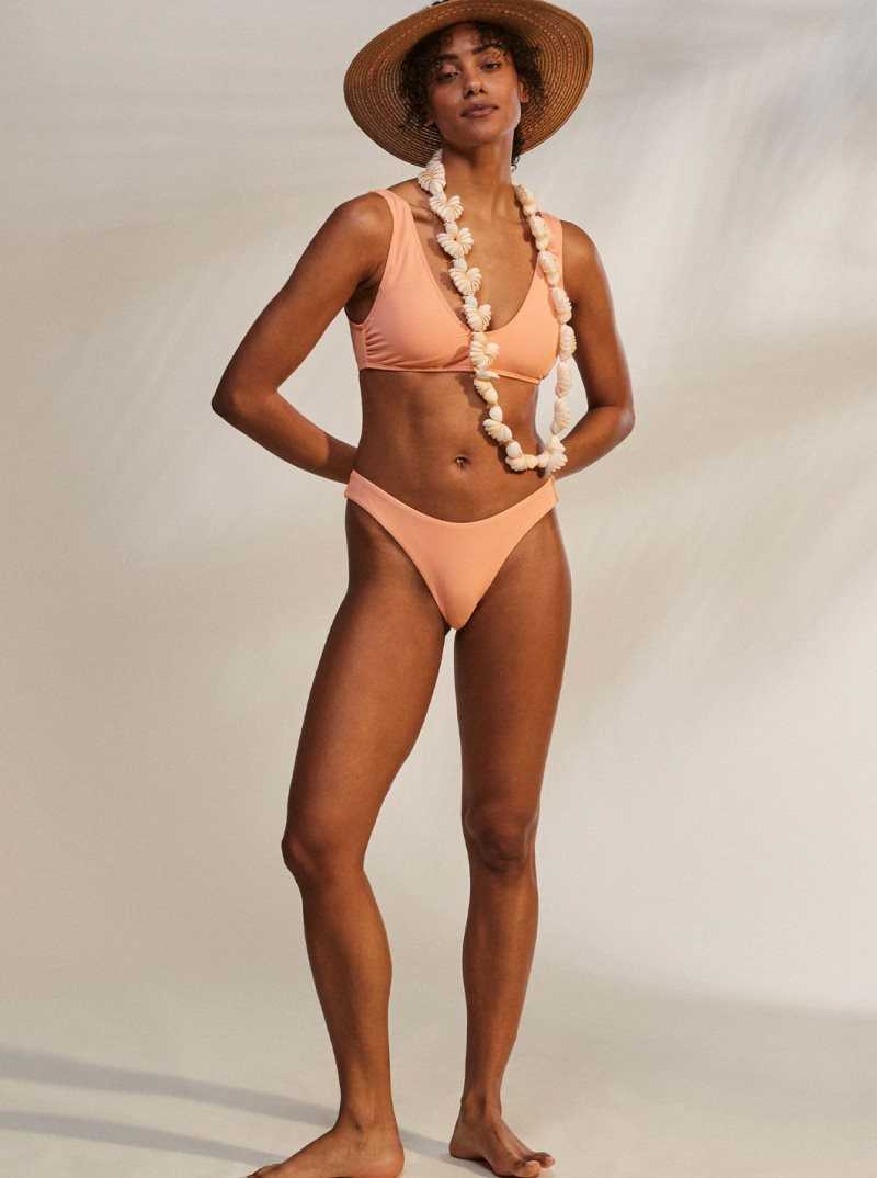Bikinis Roxy Beach Classics High Leg Femme | 810239TER