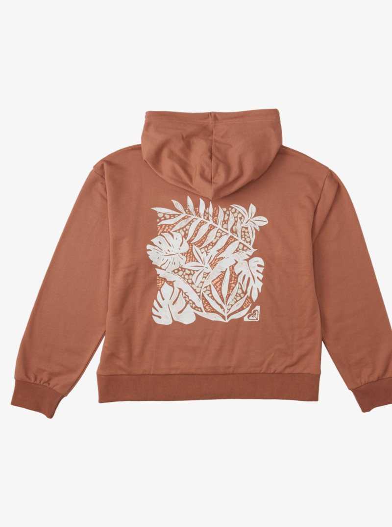 Chandails En Molleton Roxy Afternoon Hike E Long Sleeve Hoodie Femme | 456013BYE