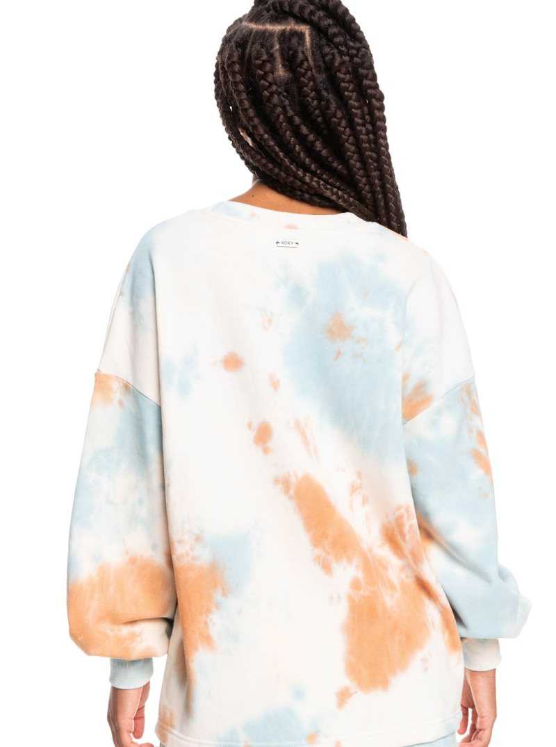 Chandails En Molleton Roxy Kindred Souls Femme Blanche | 261708XKY