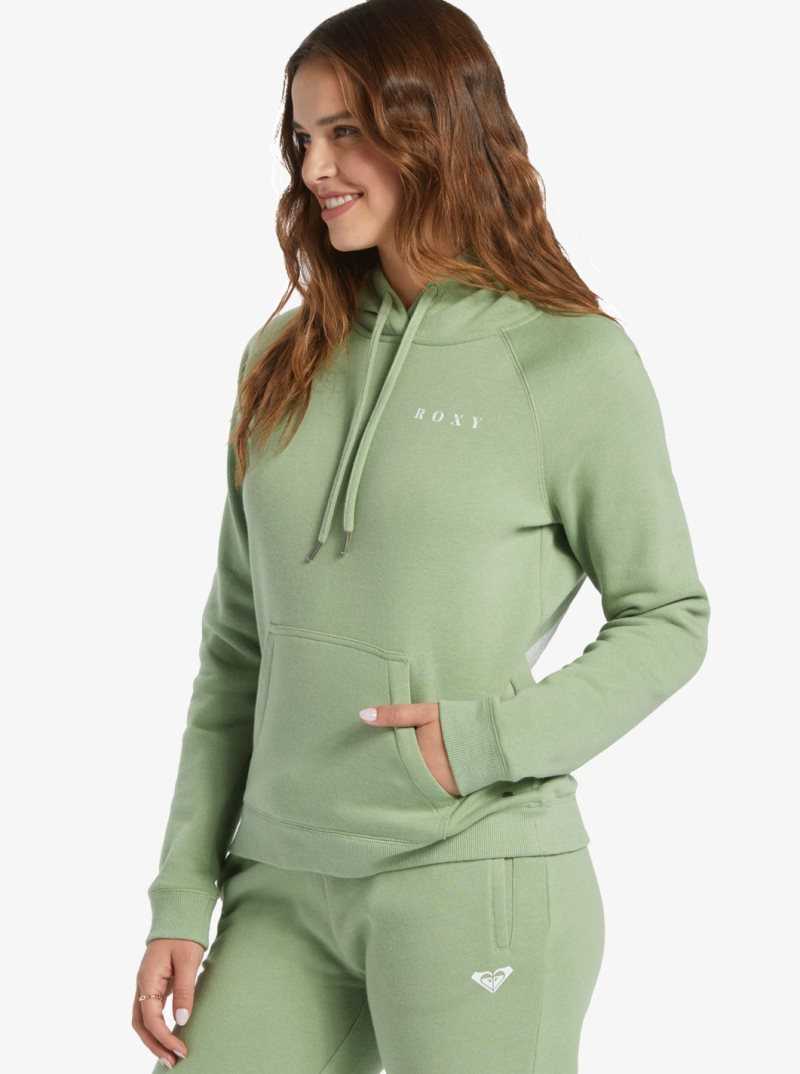 Chandails En Molleton Roxy Le Palm Hoodie Femme | 453027ZKS