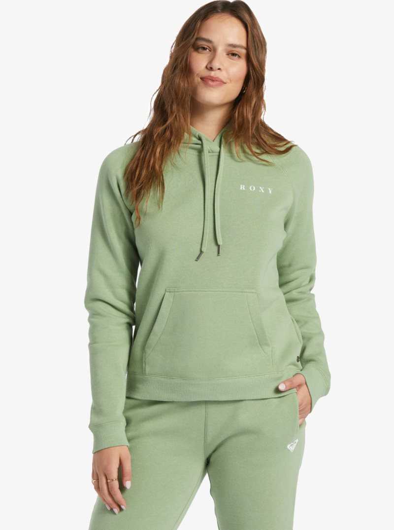 Chandails En Molleton Roxy Le Palm Hoodie Femme | 453027ZKS