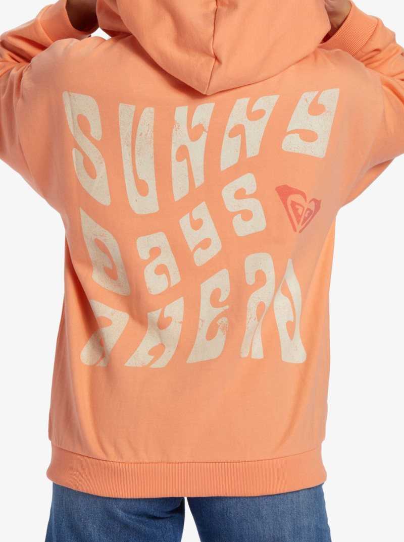 Chandails En Molleton Roxy Oversized Evening Hike A Oversize Hoodie Femme | 927638SFE