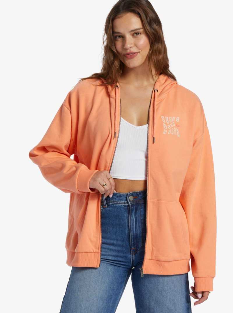 Chandails En Molleton Roxy Oversized Evening Hike A Oversize Hoodie Femme | 927638SFE