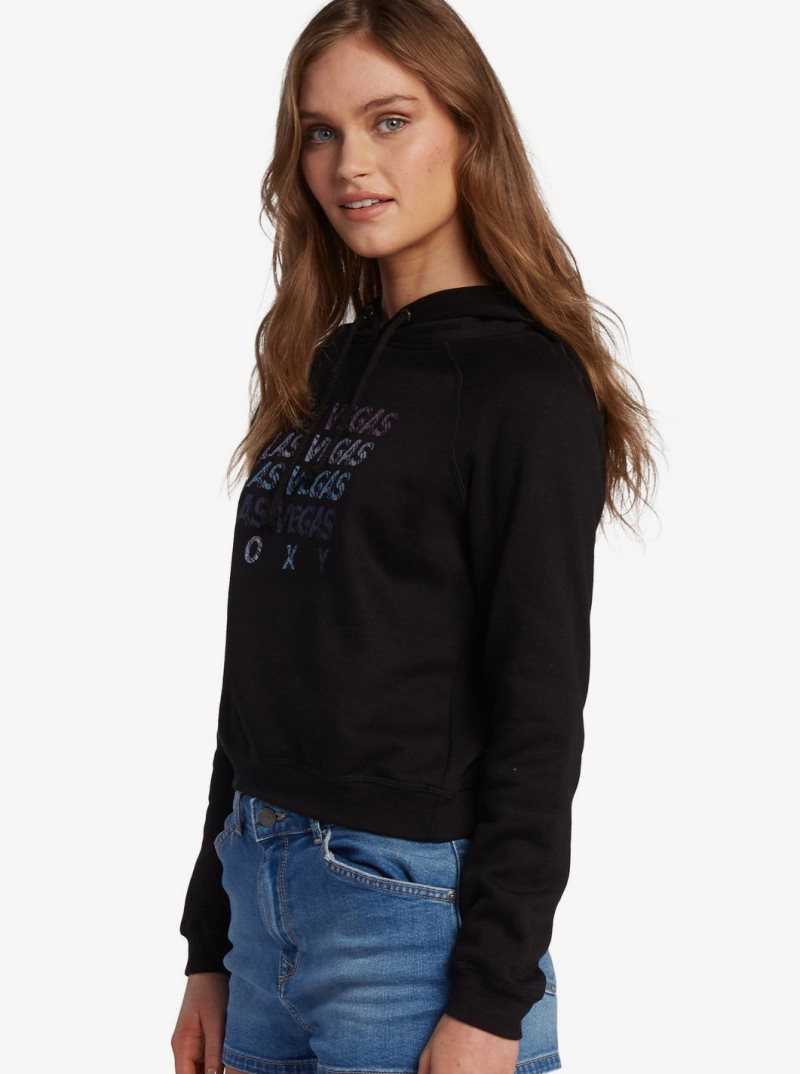 Chandails En Molleton Roxy Rainbow Vegas Las Vegas Hoodie Femme Noir | 138469AVO