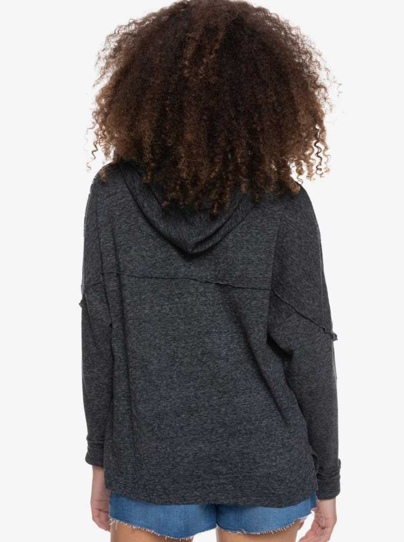 Chandails En Molleton Roxy Surfer Paradise Knit Femme Grise Foncé | 365078GPC