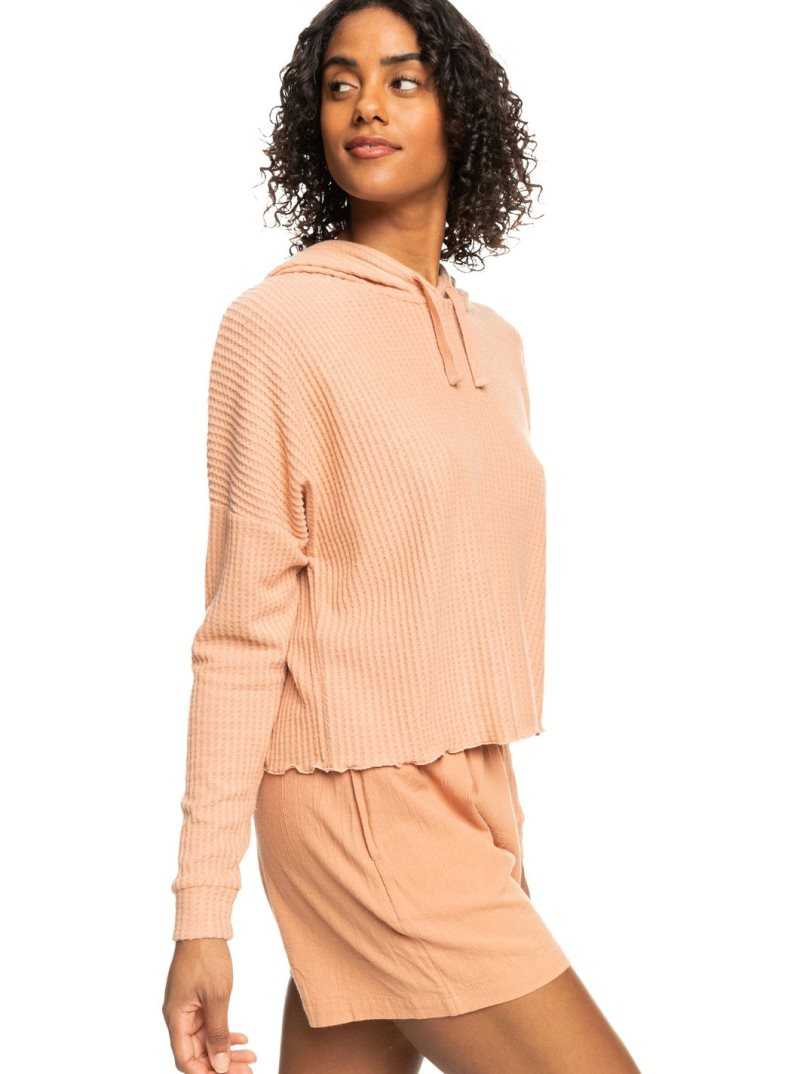 Chandails En Molleton Roxy Twilight Mood Cozy Thermal Hoodie Femme | 039781GSZ
