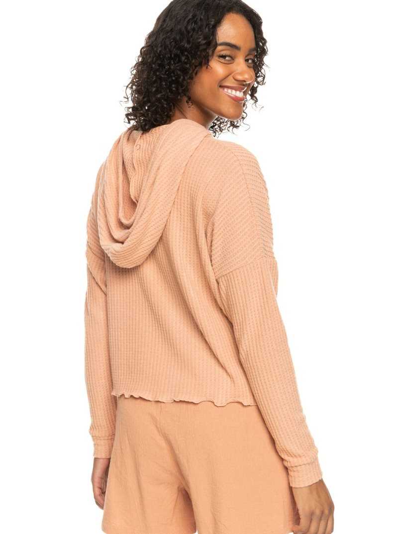 Chandails En Molleton Roxy Twilight Mood Cozy Thermal Hoodie Femme | 039781GSZ