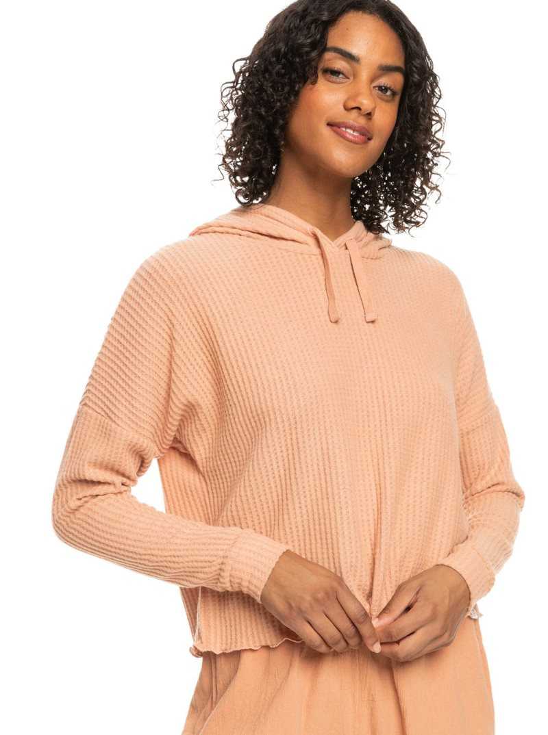 Chandails En Molleton Roxy Twilight Mood Cozy Thermal Hoodie Femme | 039781GSZ