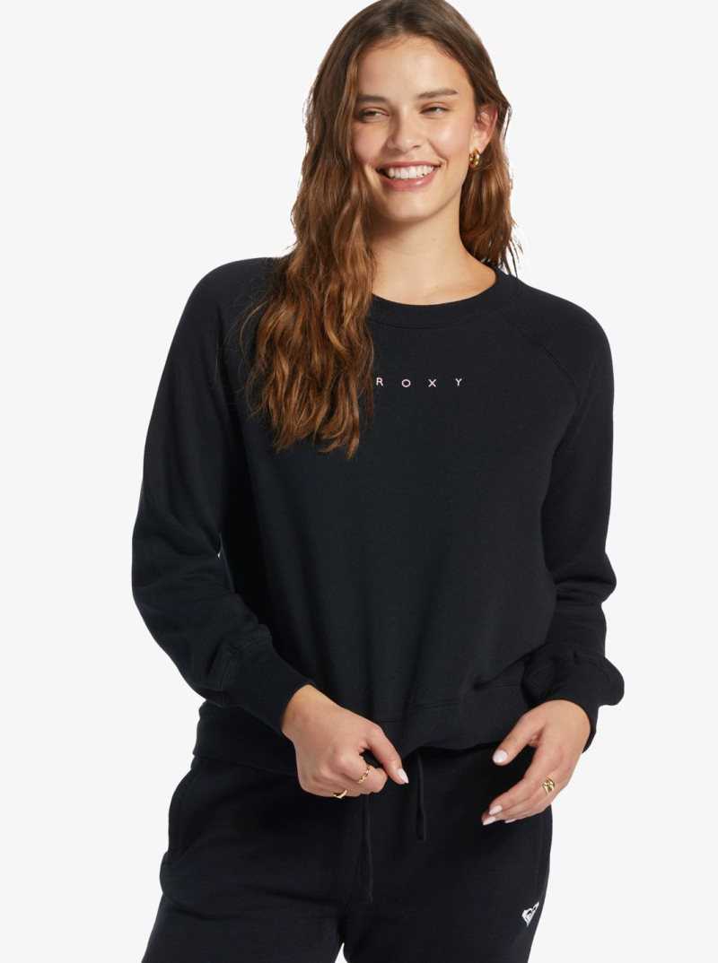Chandails En Molleton Roxy Wild Ride Femme Grise Foncé | 598706LER
