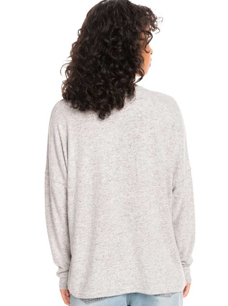 Chandails Roxy Décontractées Vibe Long Sleeve Pocket T-Shirt Femme | 301426NYT