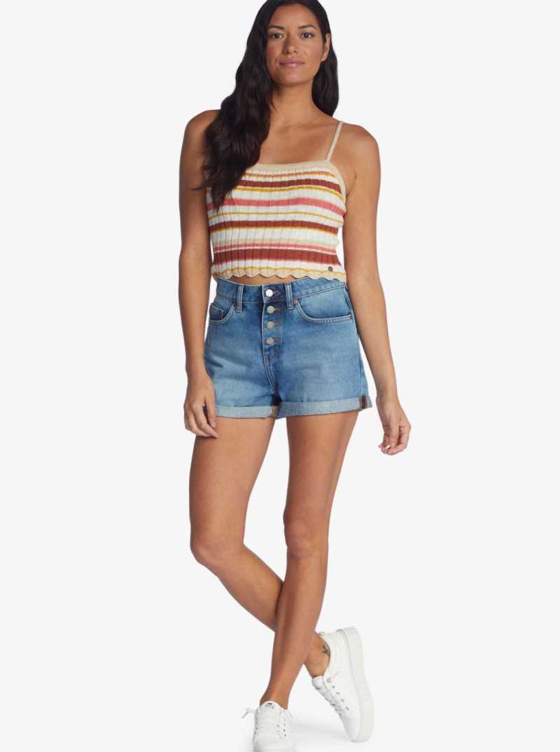 Chandails Roxy Favorite Tune Pull Tube Top Femme Stripes | 205493OXG