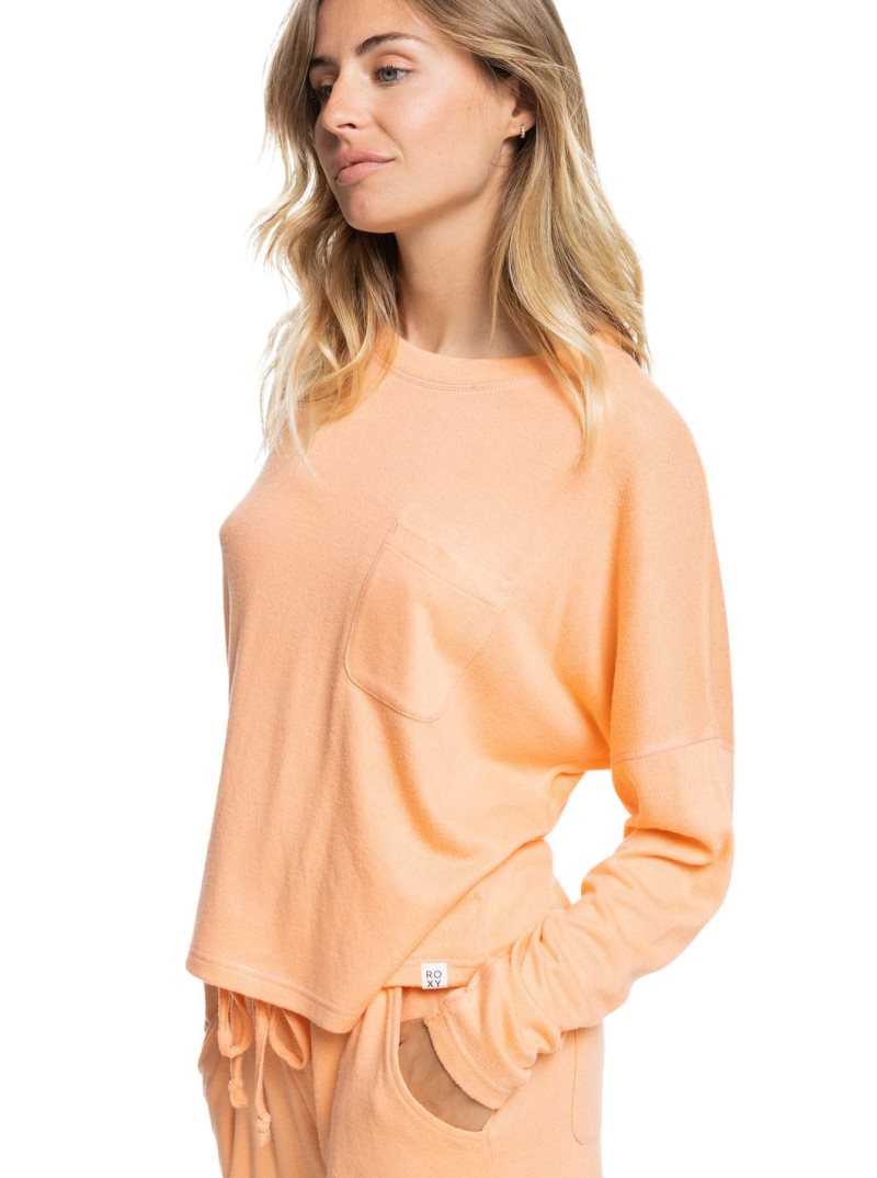Chandails Roxy Just Perfection Sweatshirt Femme | 618532CZG