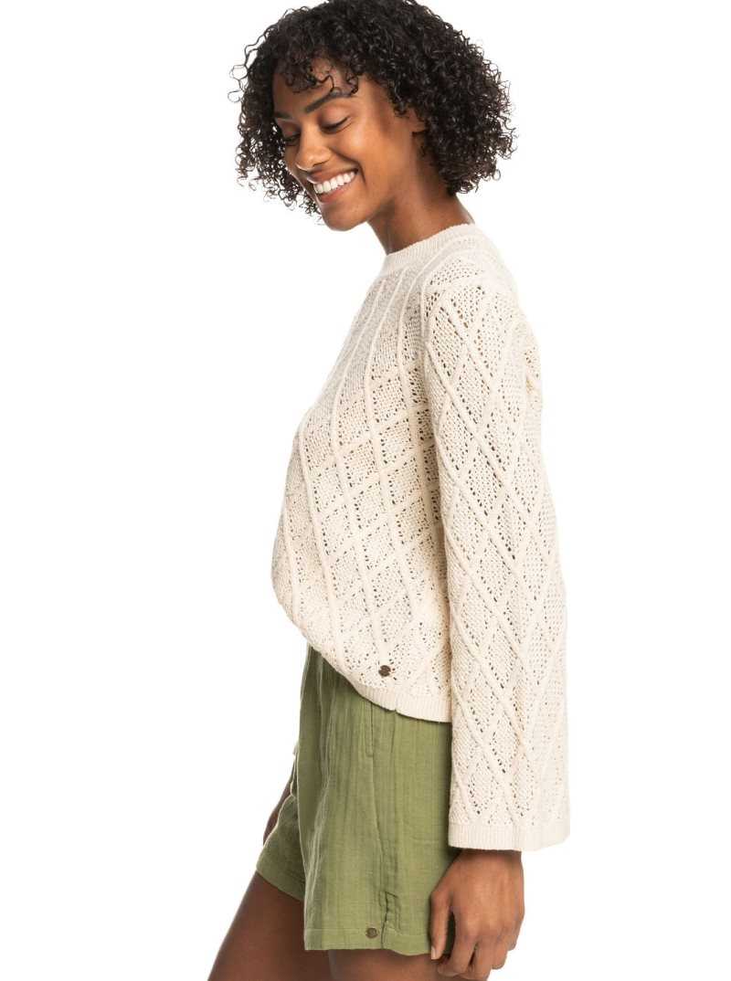 Chandails Roxy Paper Hearts Crew Neck Pull Femme | 538042FTI
