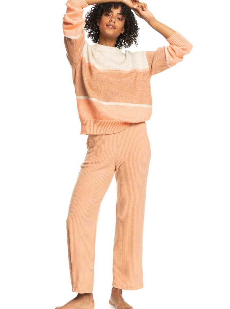Chandails Roxy Too Far Crew Neck Pull Femme | 180243FSP