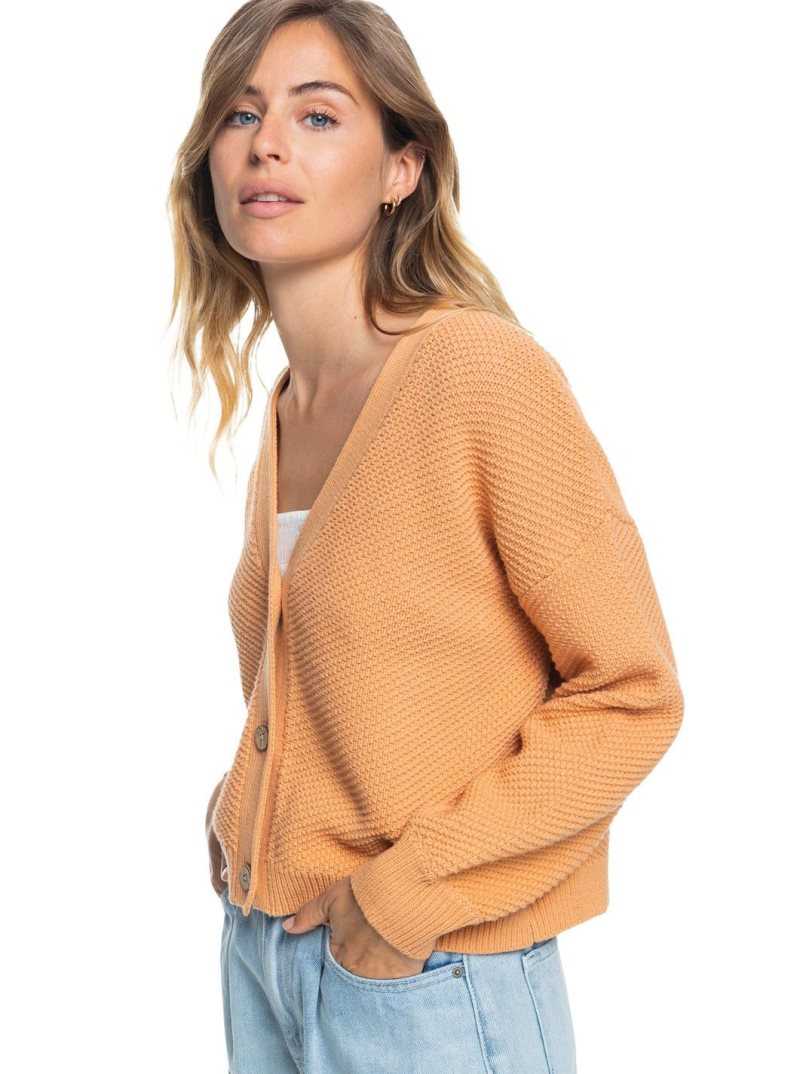 Chandails Roxy Wonder Time Long Sleeve Cardigan Femme | 260831NCU
