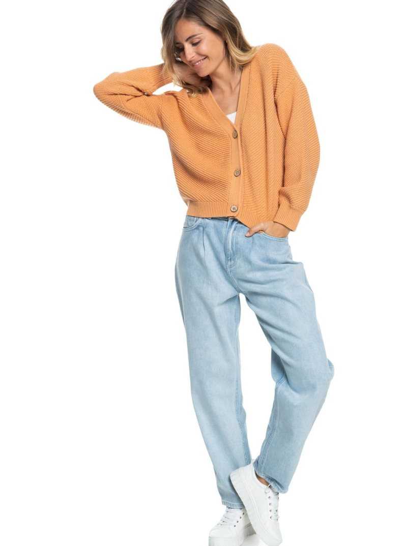 Chandails Roxy Wonder Time Long Sleeve Cardigan Femme | 260831NCU