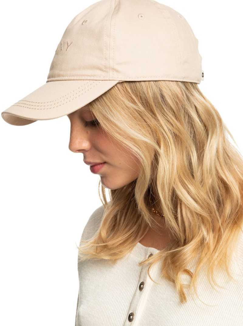 Chapeaux Roxy Dear Believer Color Baseball Femme Beige | 017643BMH