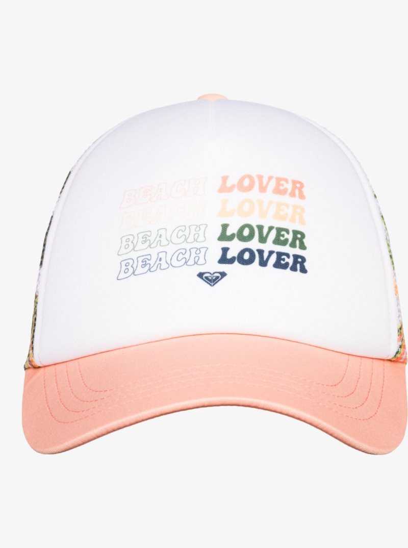 Chapeaux Roxy Donut Spain Trucker Femme Blanche | 051736YTE