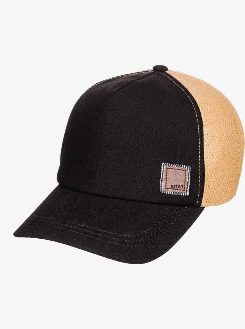 Chapeaux Roxy Incognito Trucker Femme Grise Foncé | 671082WMP