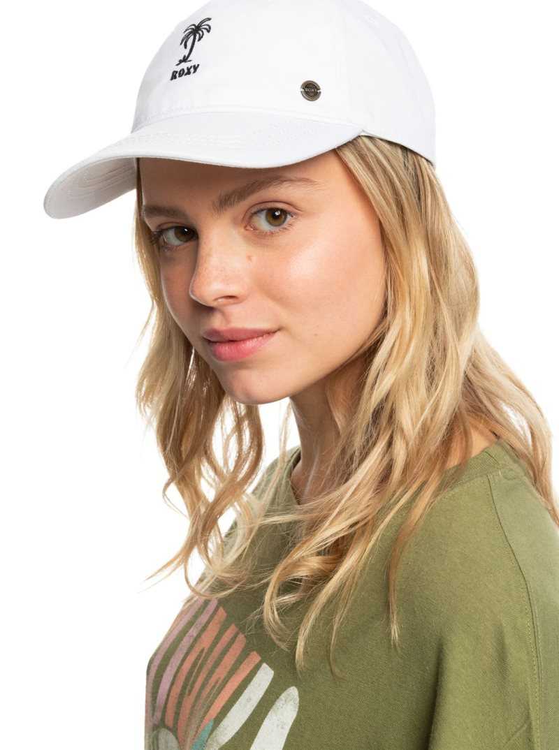 Chapeaux Roxy Next Level Baseball Femme Blanche | 492068PHA