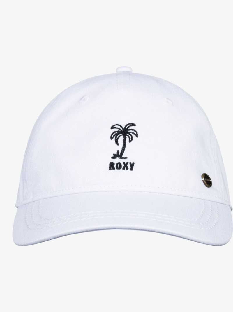 Chapeaux Roxy Next Level Baseball Femme Blanche | 492068PHA