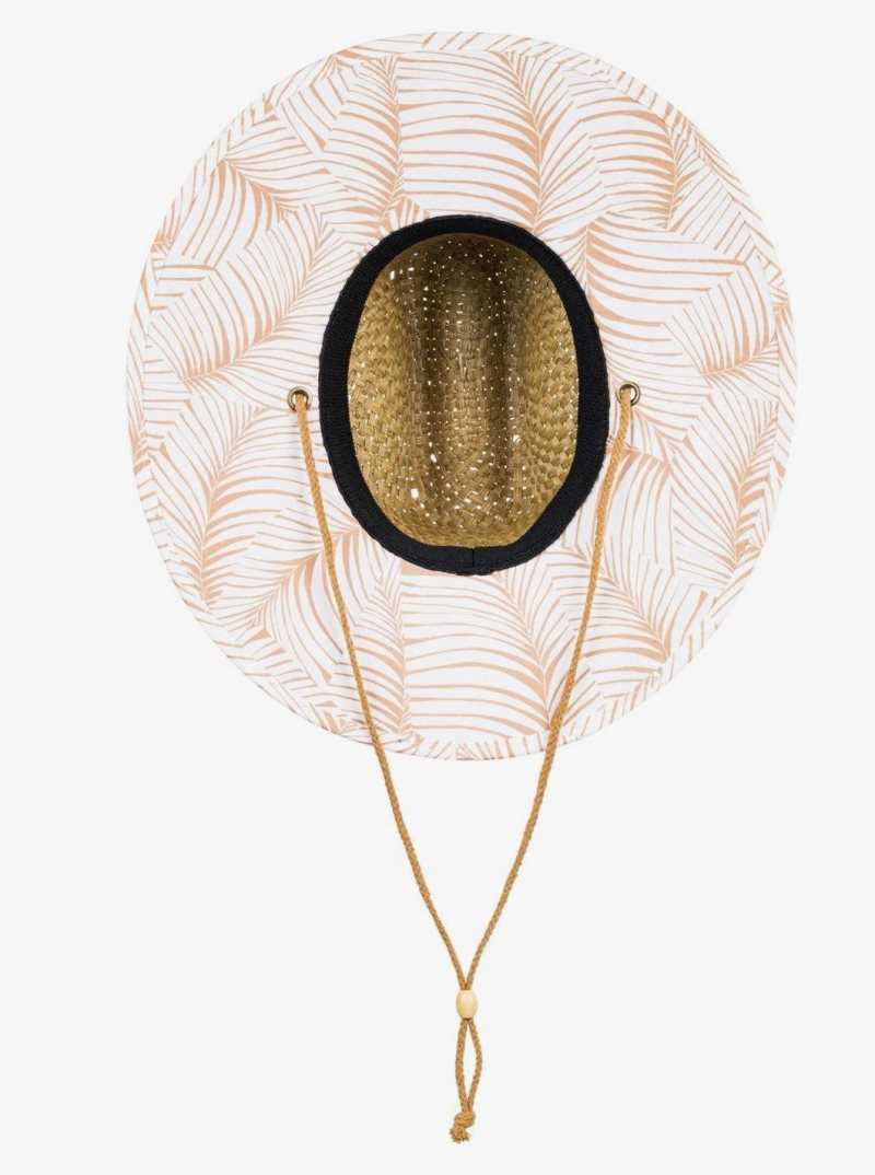Chapeaux Roxy Pina To My Colada Straw Sun Femme | 908457RJD