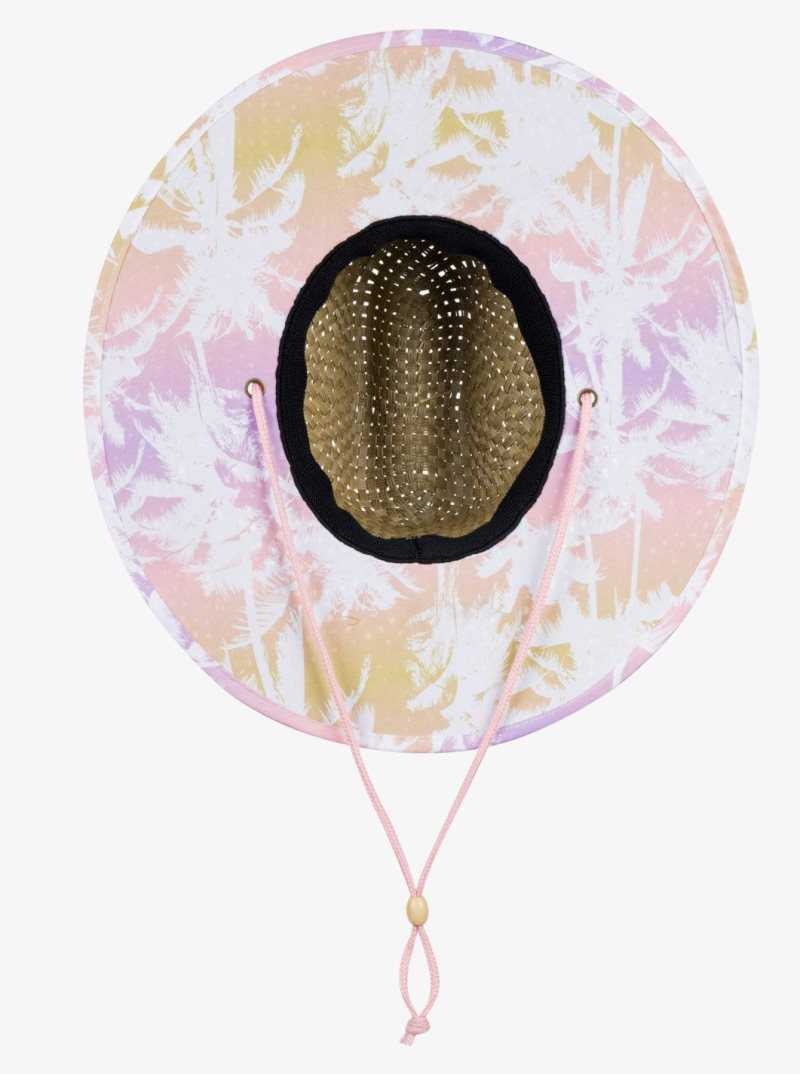 Chapeaux Roxy Pina To My Colada Sun Femme Corail | 572609BXP