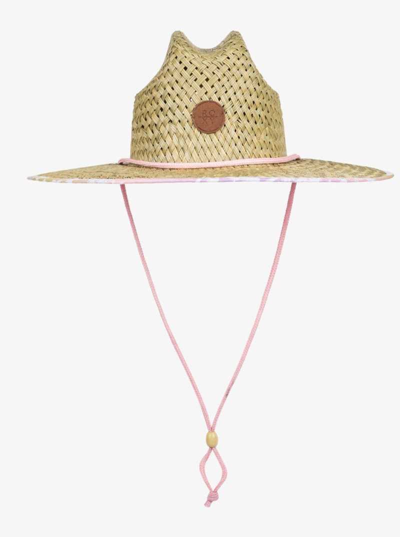 Chapeaux Roxy Pina To My Colada Sun Femme Corail | 572609BXP
