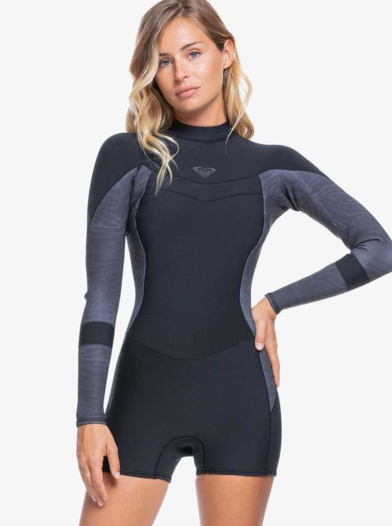 Combinaison En Néoprène Roxy 2/2mm Syncro L/SL Femme Noir | 175869YMI