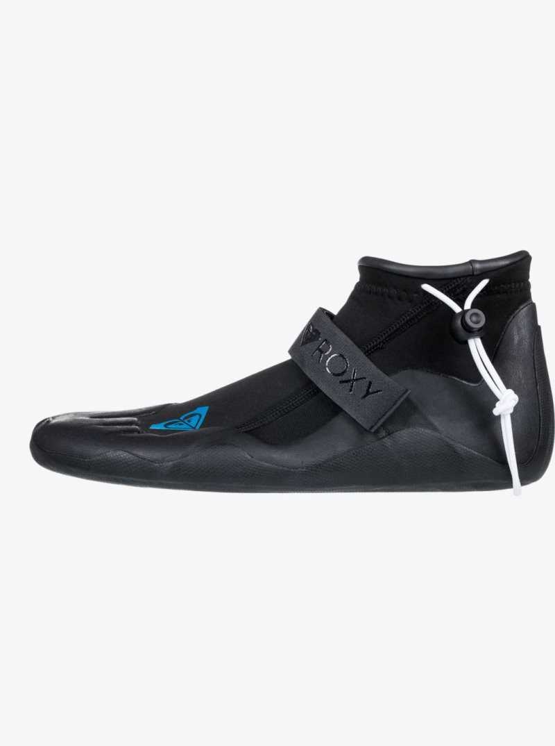 Combinaison En Néoprène Roxy 2mm Swell Round Embout Reef Boots Femme Noir | 895037OHB