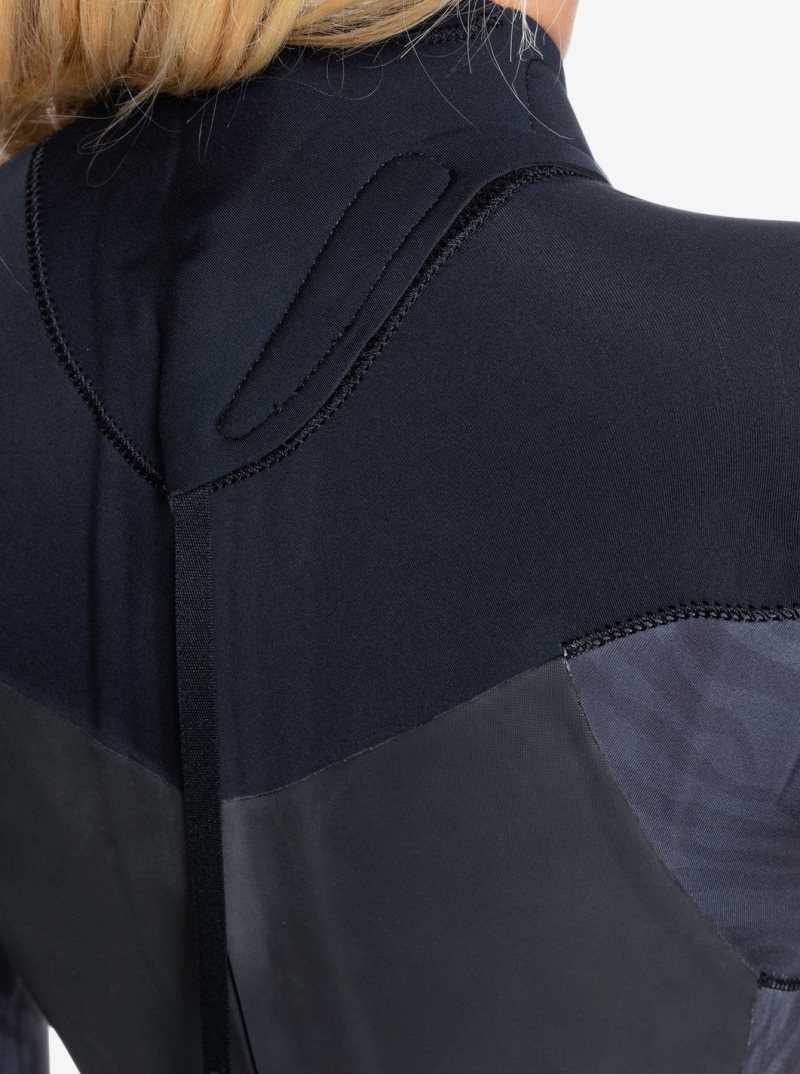 Combinaison En Néoprène Roxy 3/2mm Syncro GBS L/SL Fullsuit Femme Noir | 650237WLH