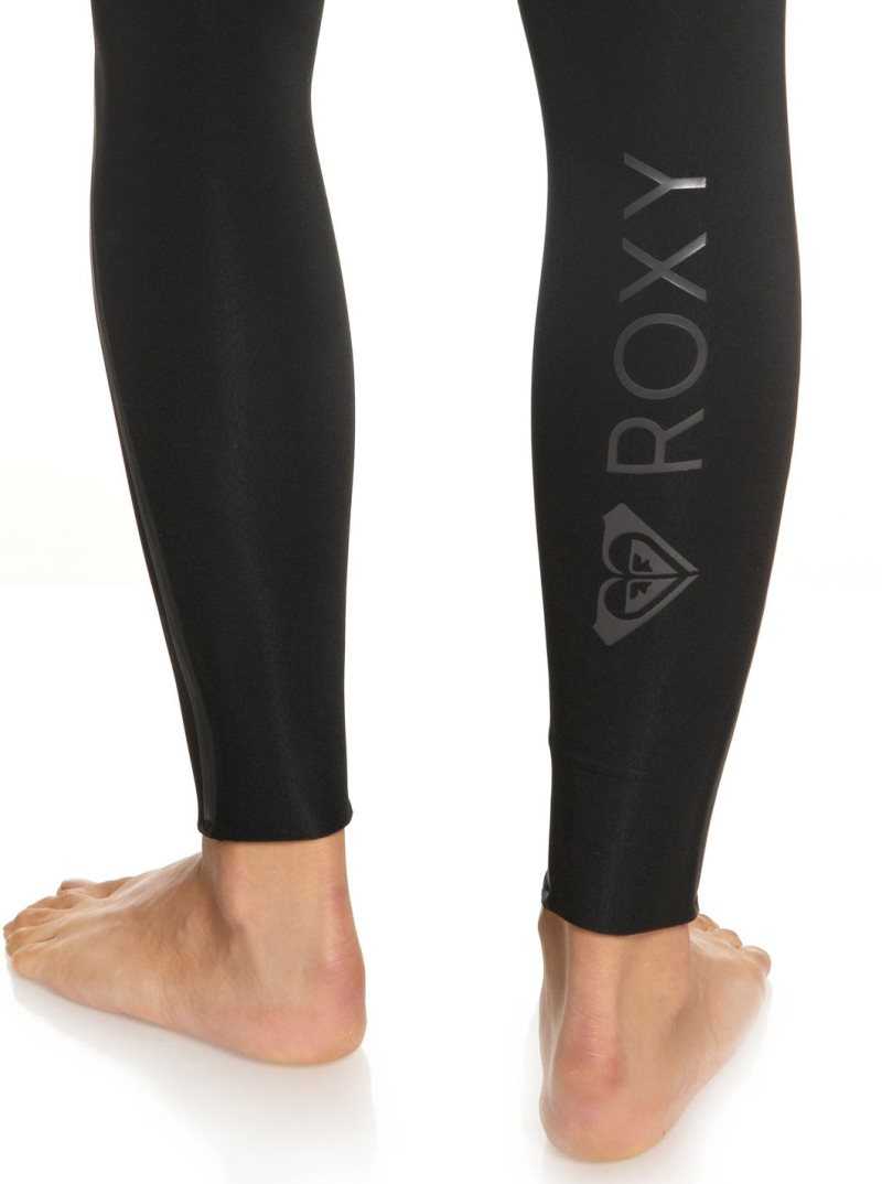 Combinaison En Néoprène Roxy 3/2mm Syncro Plus Chest Zip Femme Noir Noir | 795863ZHM